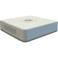 HIKVISION DS-7104HGHI-K1 4 KANAL  AHD 4 kanal DVR, H.265, H.265+ sıkıştırma teknolojisi, 1 adet 10 Tb disk desteği, BNC